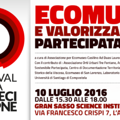 L’Ecomuseo al Festival della Partecipazione dell’Aquila