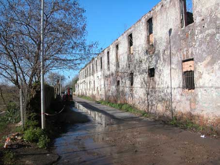 Villa Del Drago - Vista da viale dei Gordiani