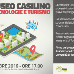 Ecomuseo Casilino, nuove tecnologie e turismo.