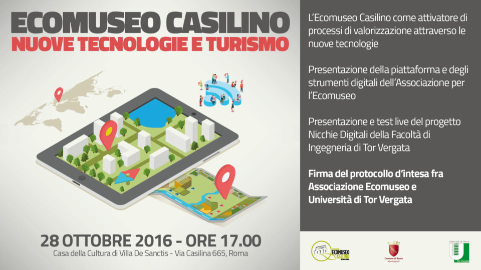 Ecomuseo Casilino, nuove tecnologie e turismo.