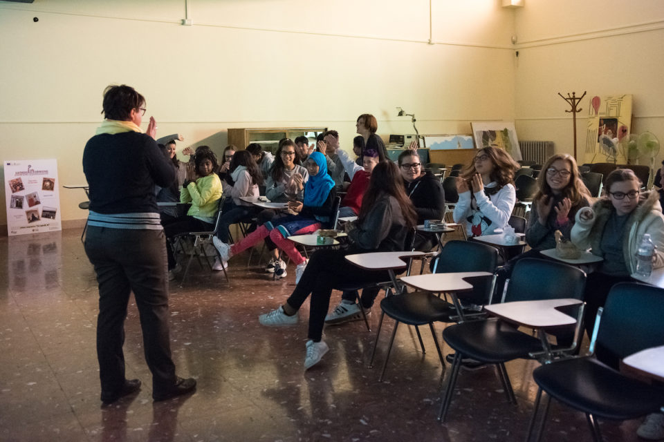 Pietre d'inciampo 2018 a Tor Pignattara - I laboratori alla scuola Laparelli