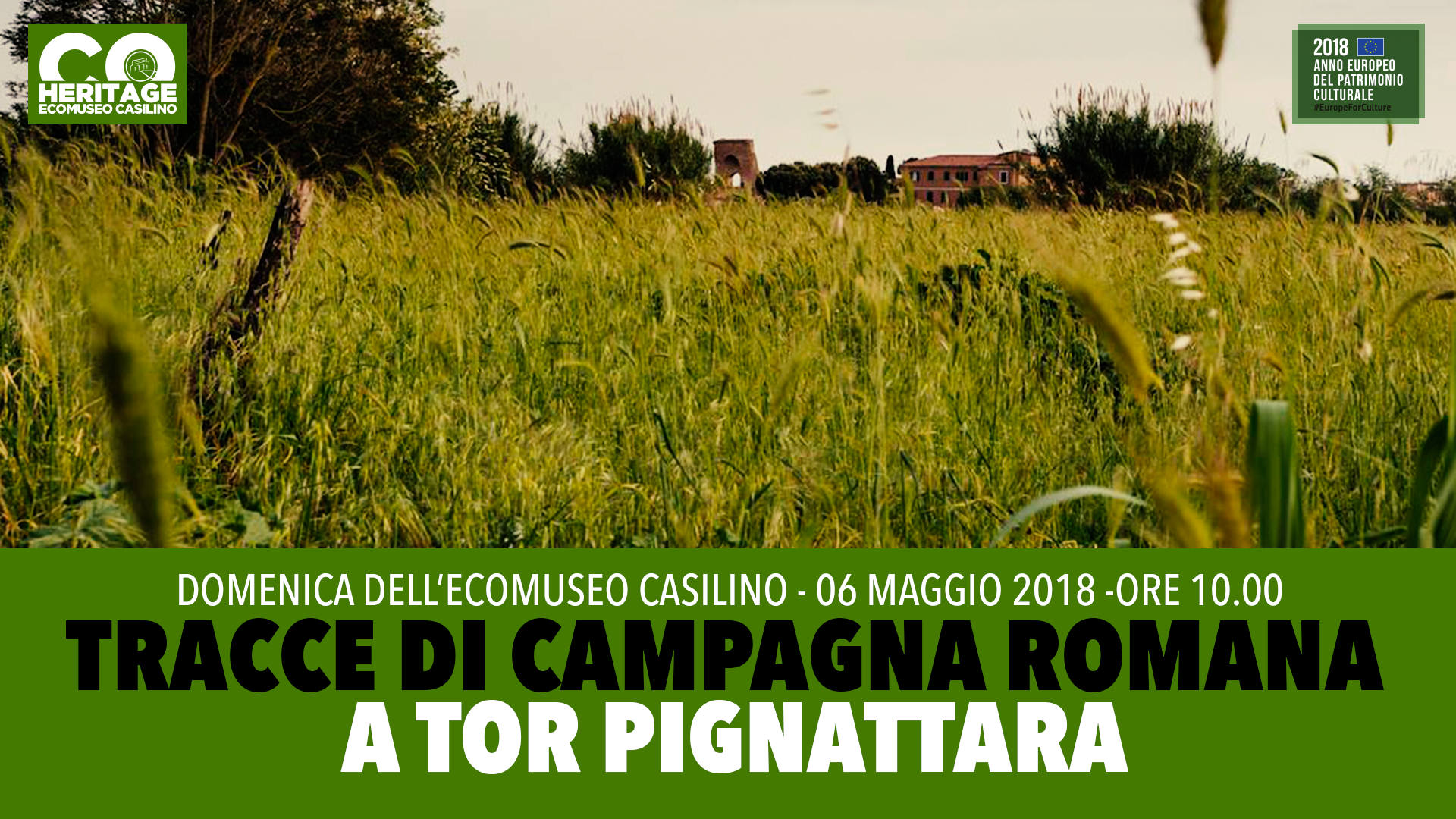 Domeniche dell’Ecomuseo Casilino: tracce di campagna romana a Tor Pignattara