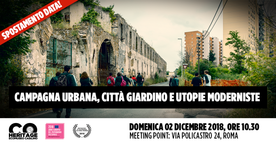 Campagna urbana, città giardino e utopie moderniste [NUOVA DATA]