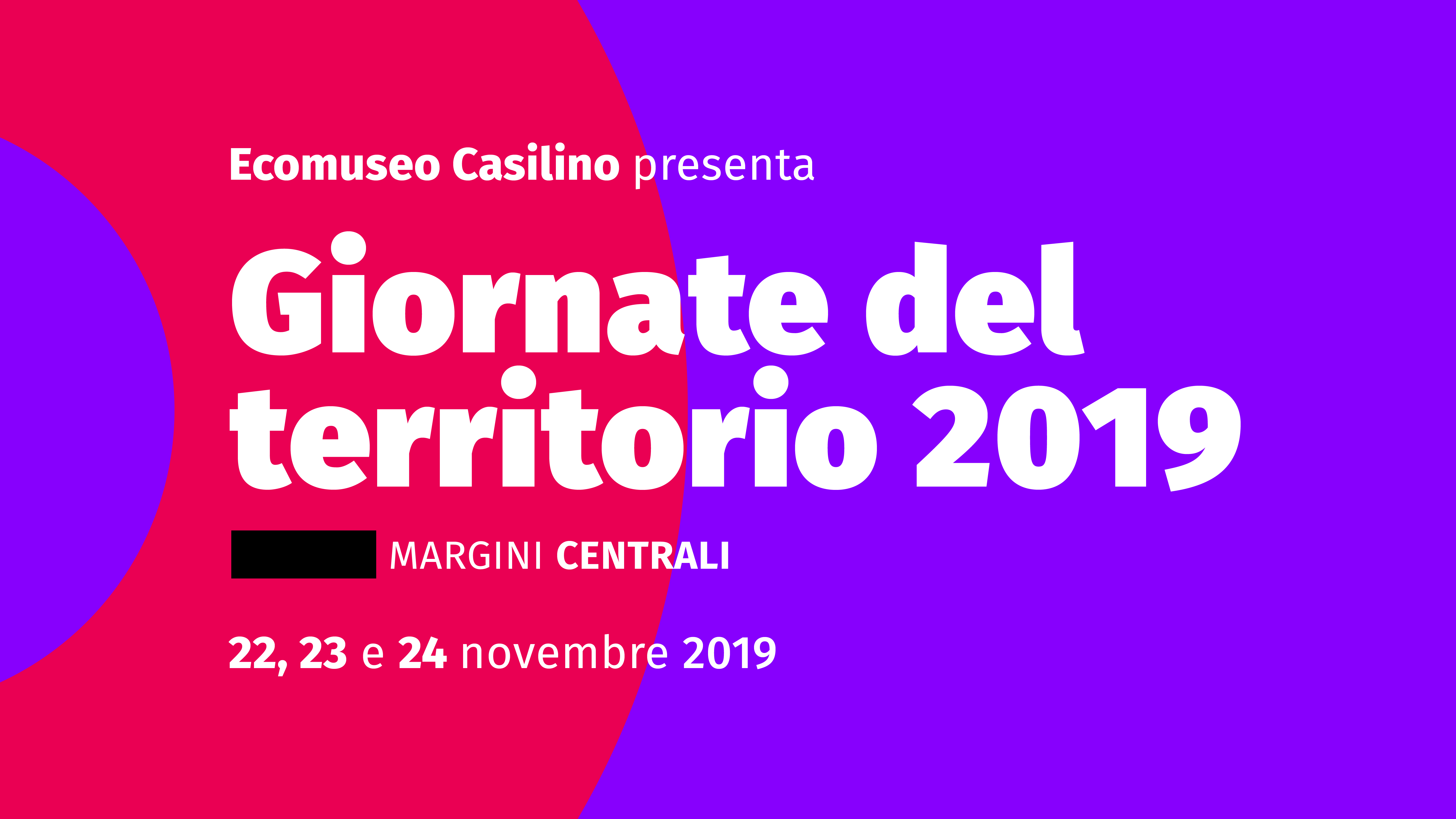 Giornate del territorio 2019