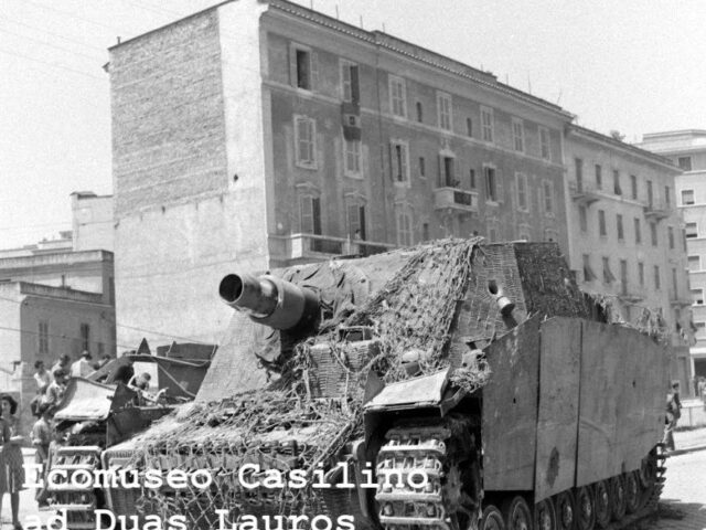 Panzer IV Brummbar - Via Casilina 4 giugno 1944