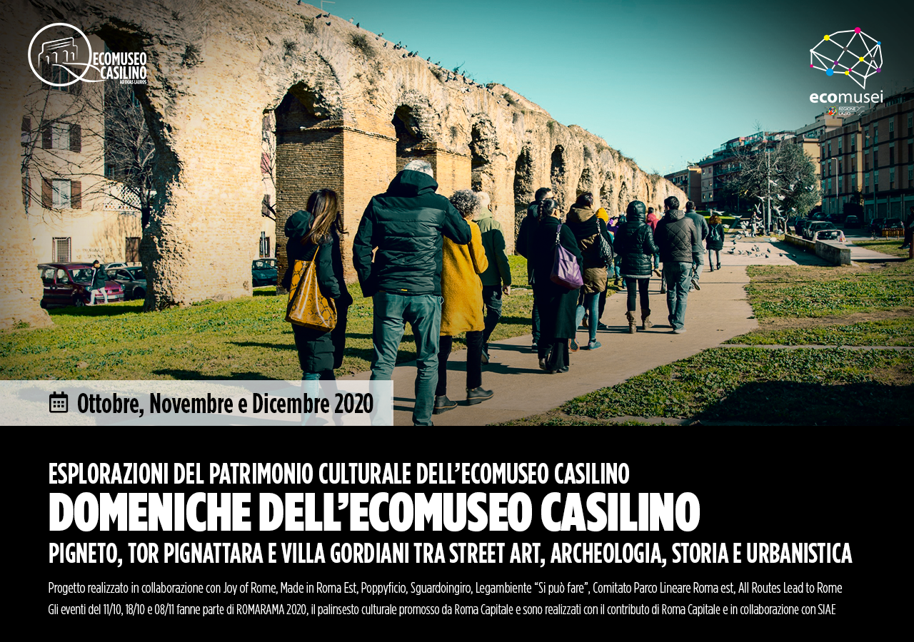 Domeniche dell’Ecomuseo Casilino 2020