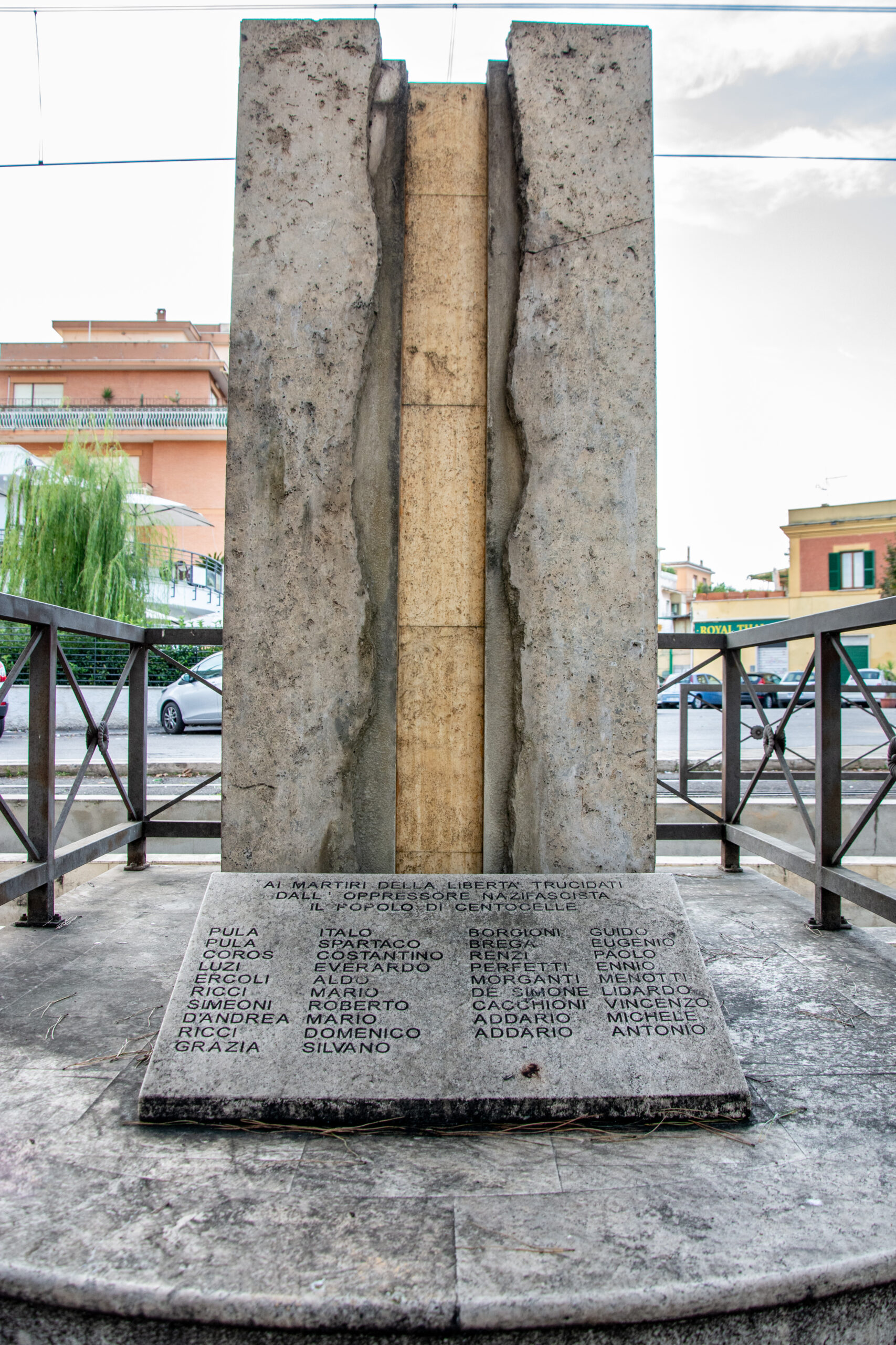 Piazza delle Camelie, il luogo simbolo della Resistenza di Centocelle