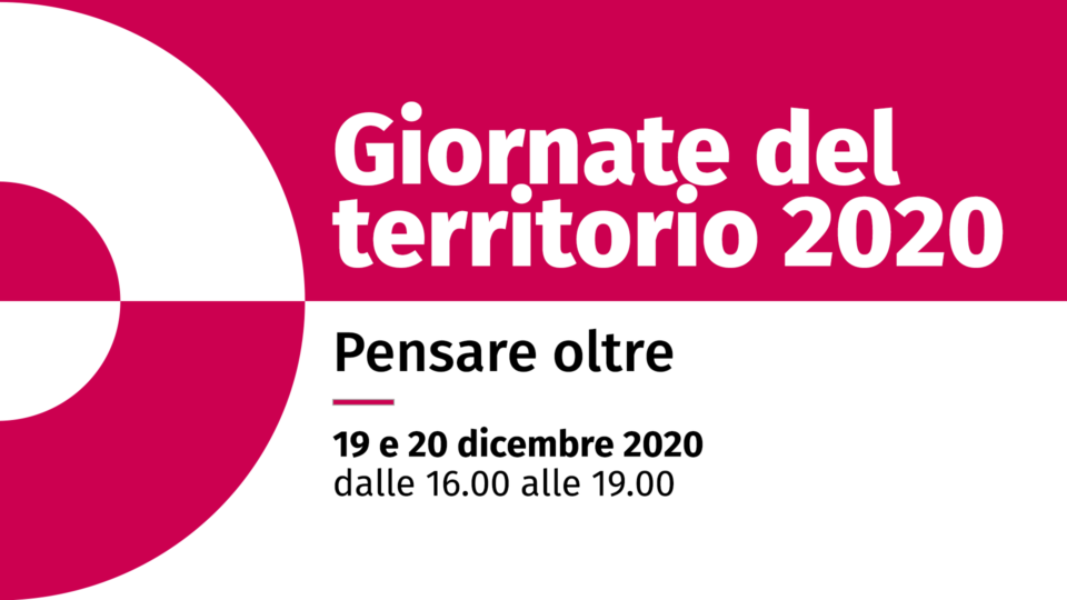 Video e atti delle Giornate del Territorio 2020