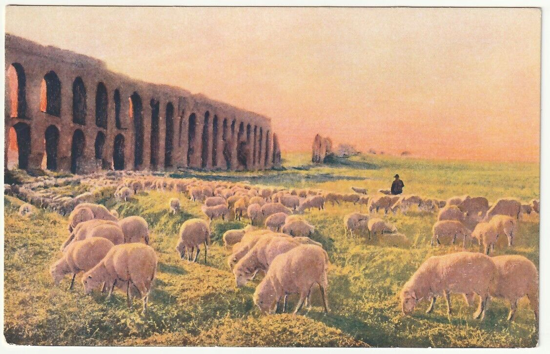 Cartolina con vista dell'Acquedotto Alessandrino (1913)