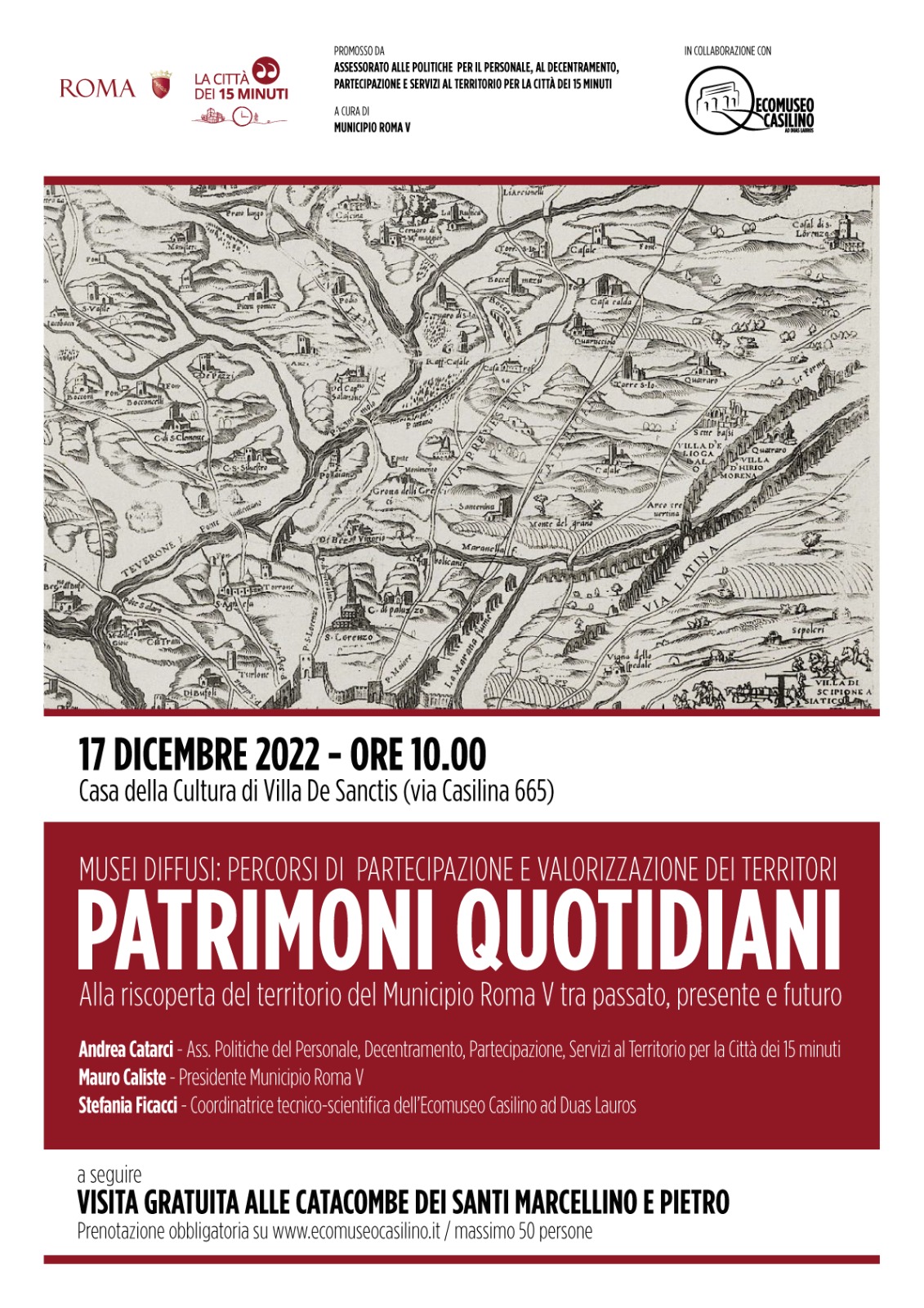 Patrimoni quotidiani: il V Municipio come non ve lo hanno mai raccontato