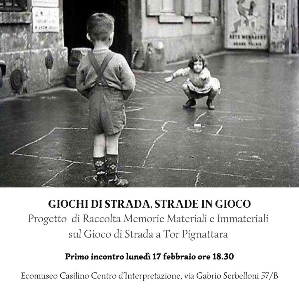 Giochi in strada, strade in gioco