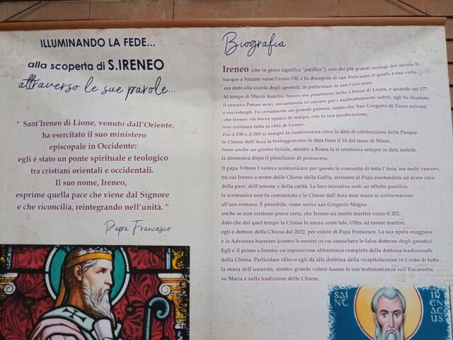 Biografia di Sant'Ireneo