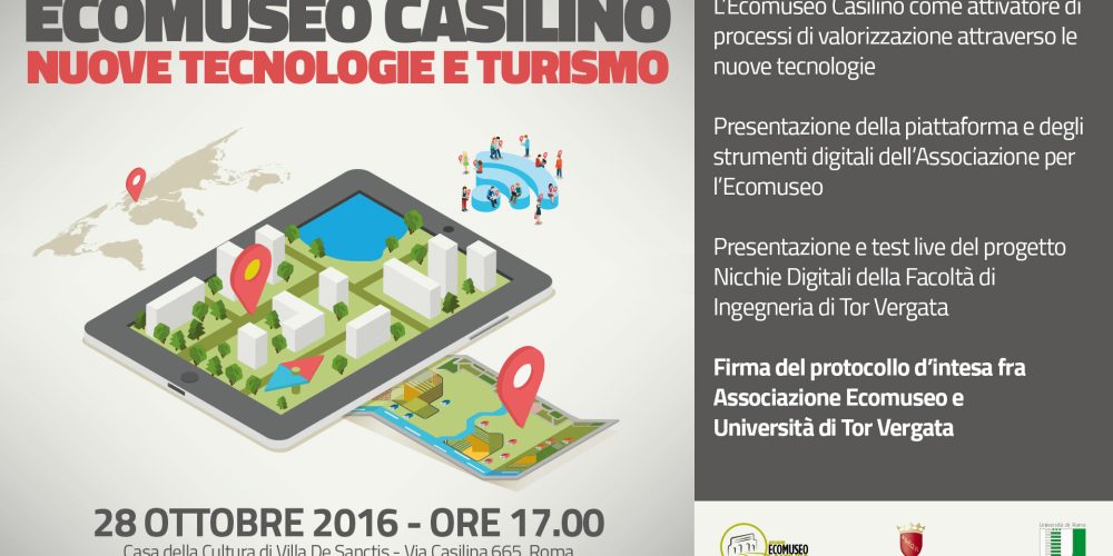 Ecomuseo Casilino, nuove tecnologie e turismo.