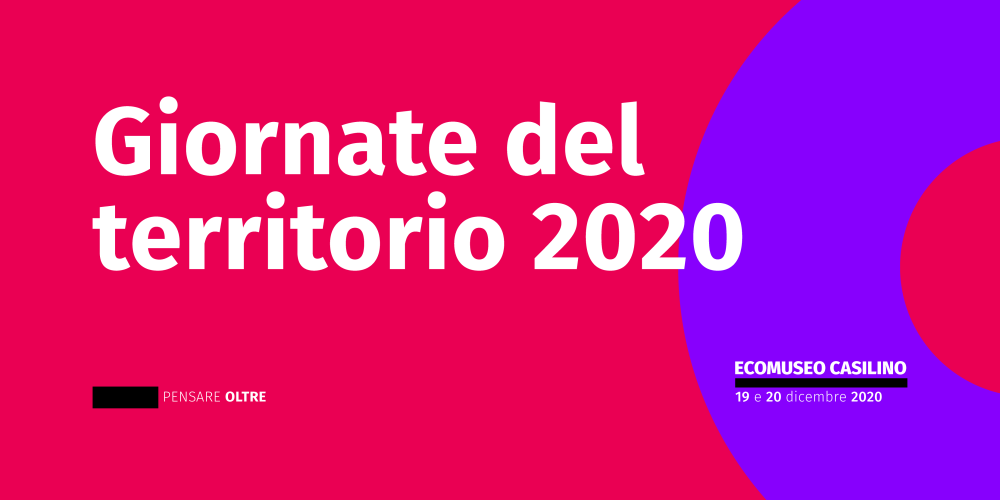 Giornate del Territorio 2020: Pensare oltre