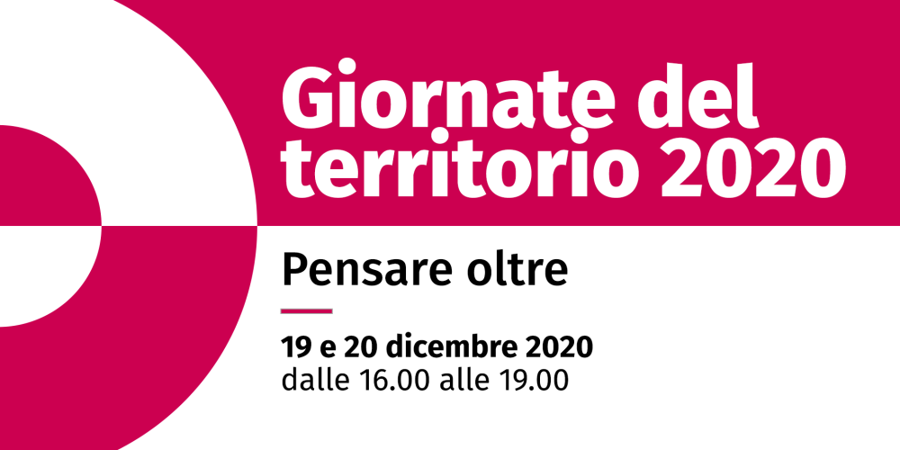 Video e atti delle Giornate del Territorio 2020