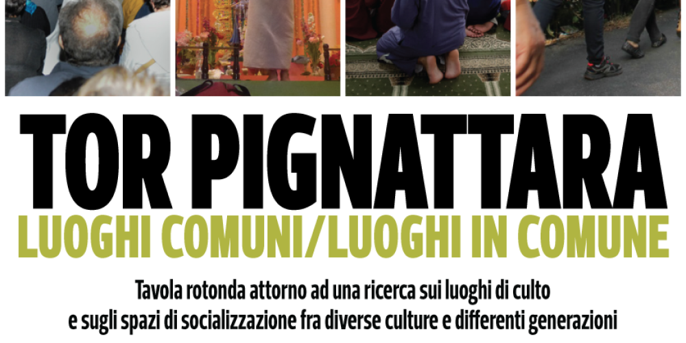 Luoghi comuni/Luoghi in comune: luoghi di culto e spazi di socializzazione interculturali e intergenerazionali